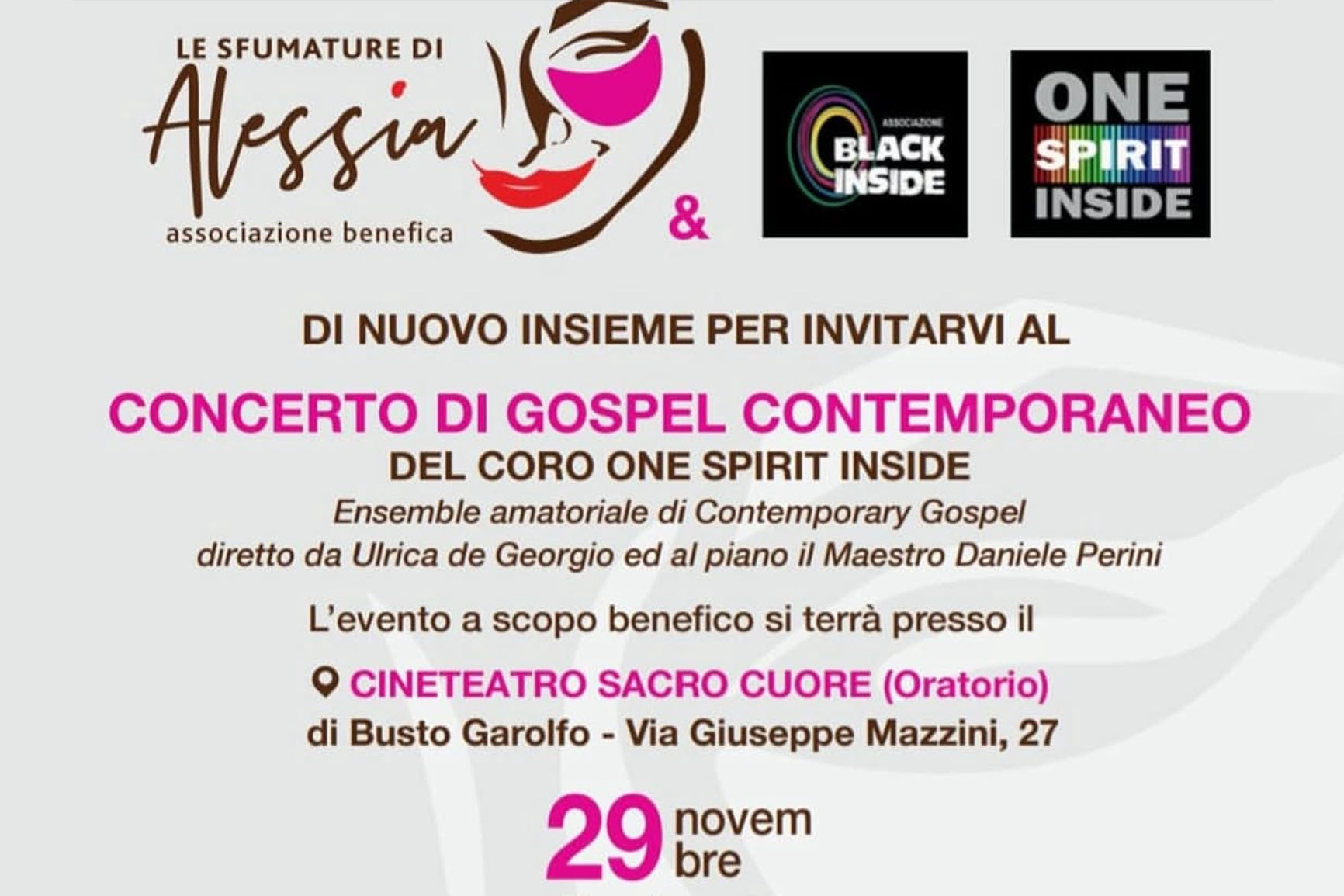 Concerto di Gospel contemporaneo - Le sfumature di Alessia
